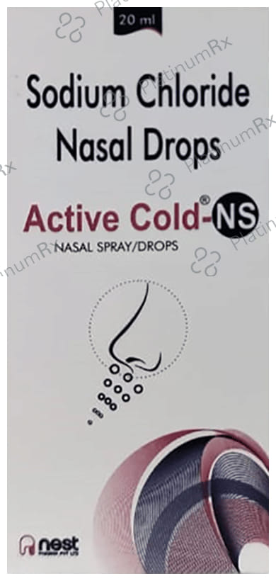 Active Cold NS Drops 20ml