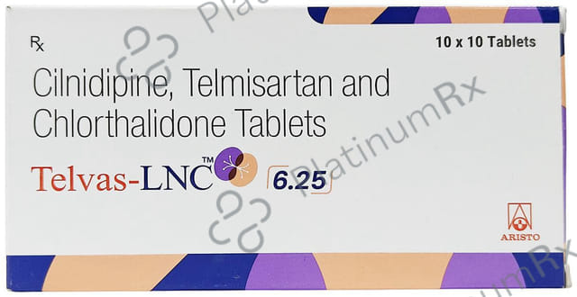 Telvas LNC 6.25/10/40mg Tablet 10s