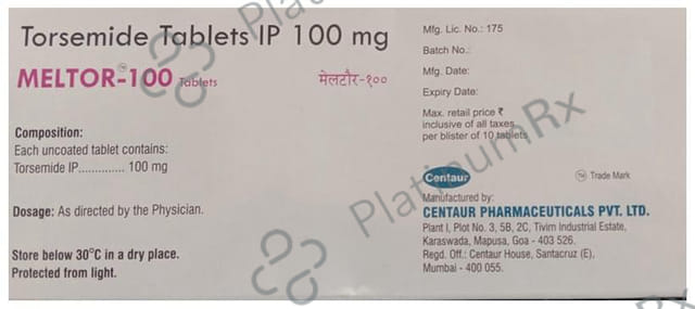 Meltor 100mg Tablet 10s