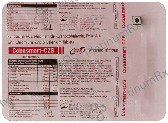 Cobasmart CZS Tablet 15s
