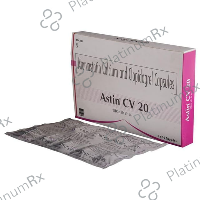 Astin CV 10/75mg Capsule 10s