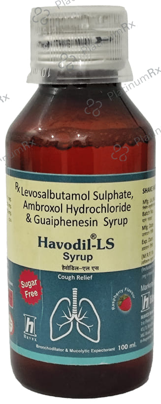 Havodil-LS Syrup Raspberry Sugar Free