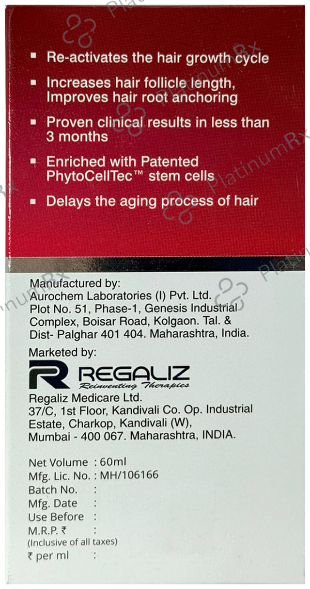 Regaliz Densita Hair Growth Serum
