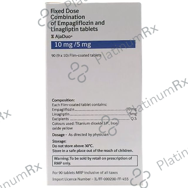 Ajaduo 10/5mg Tablet 10s