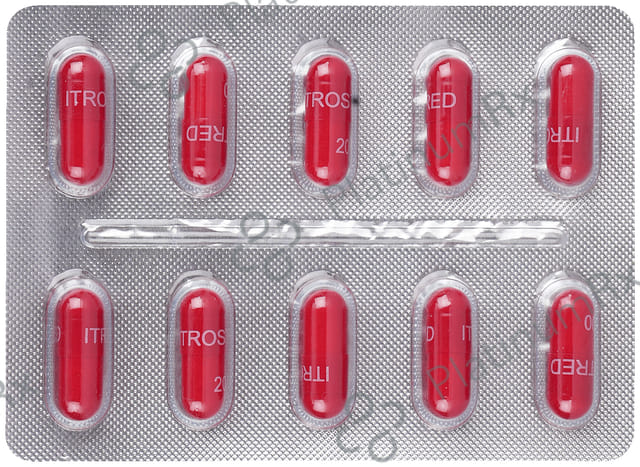 Itrostred 200mg Capsule 10s