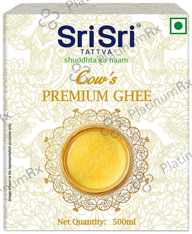 Sri Sri Tattva Cow's Premium Ghee 500 ml