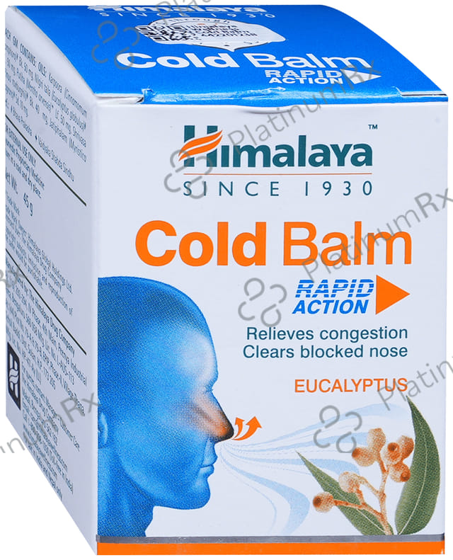 Himalaya Wellness Himalaya Cold Balm- Clears Blocked Nose- Clears Congestion 45 gm