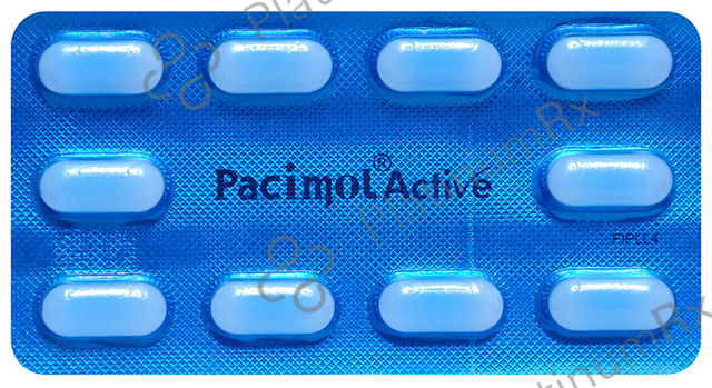 Pacimol Active 50/650mg Tablet 10s