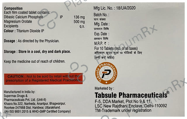 Magpointe 136/500mg Tablet 10s