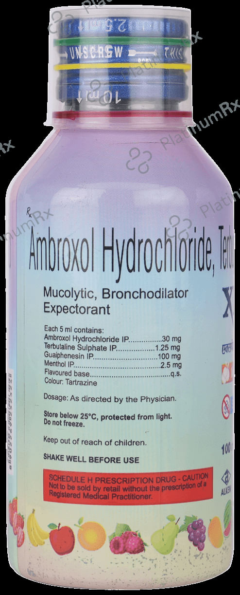 Xpect B Expectorant Mixed Fruit Sugar Free 100ml