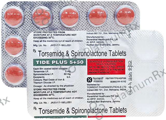 Tide Plus 50/5mg Tablet 10s