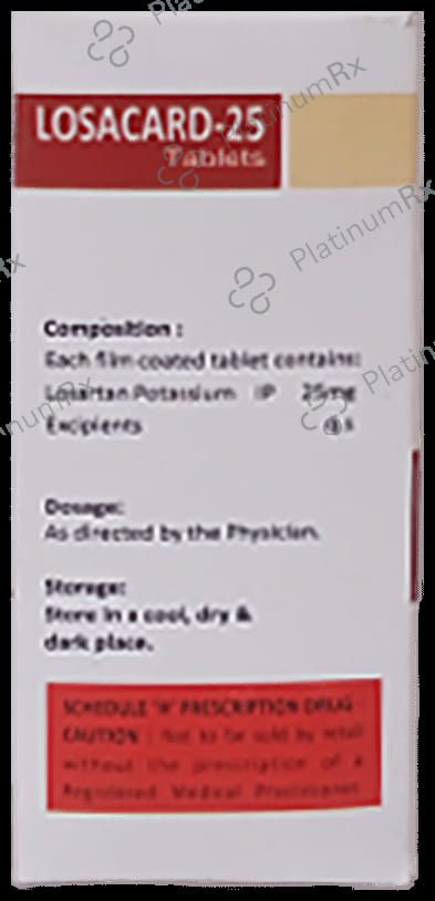 Losacard 25 Tablet
