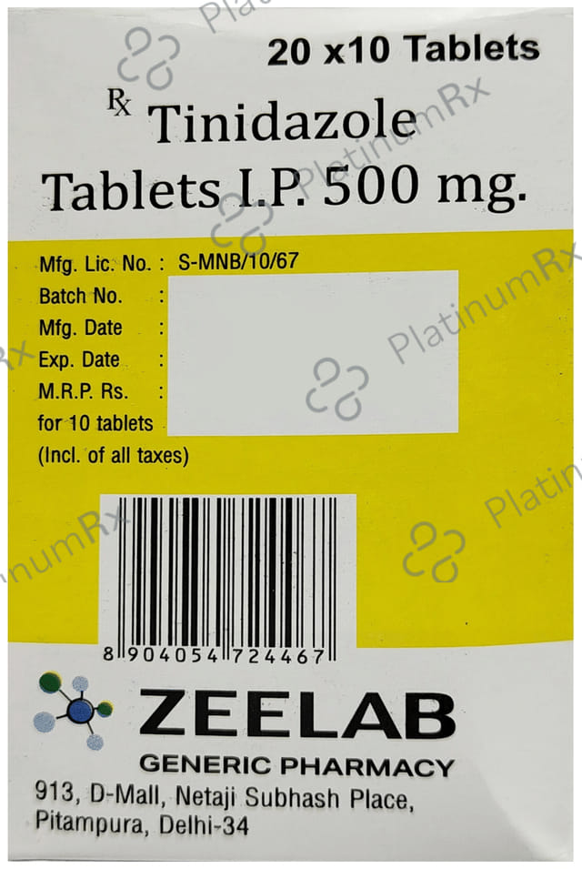 Tinizox 500 Tablet