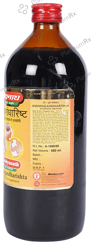 Baidyanath (Jhansi) Ashwagandharishta 680 ml