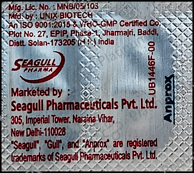 Anprox 100/325mgTablet 10s