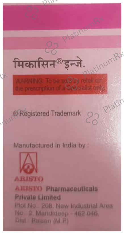 Mikacin 750mg Injection 3ml