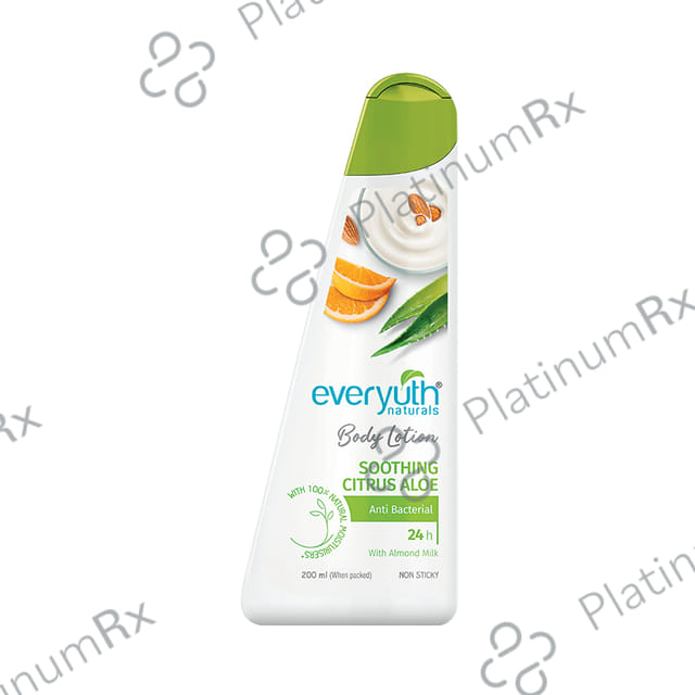 Everyuth Naturals Soothing Citrus Aloe Body Lotion 200 ml