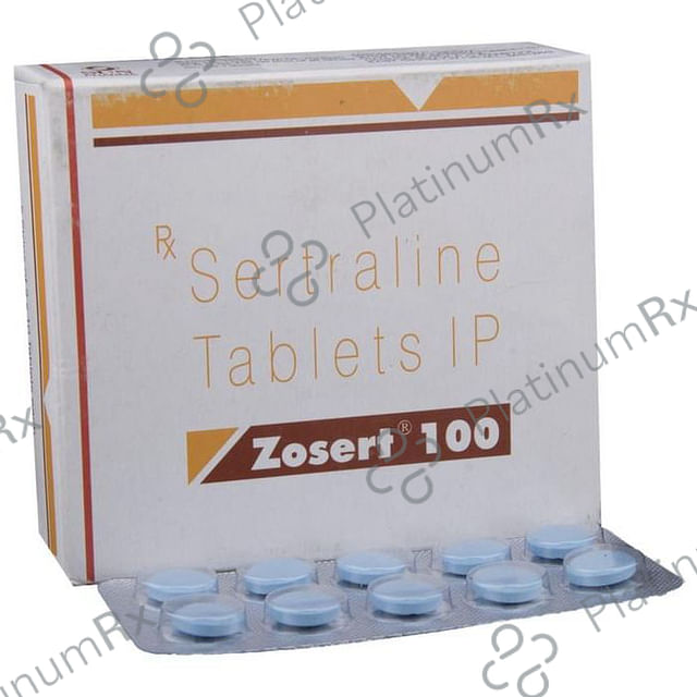 Zosert 100mg Tablet 10s