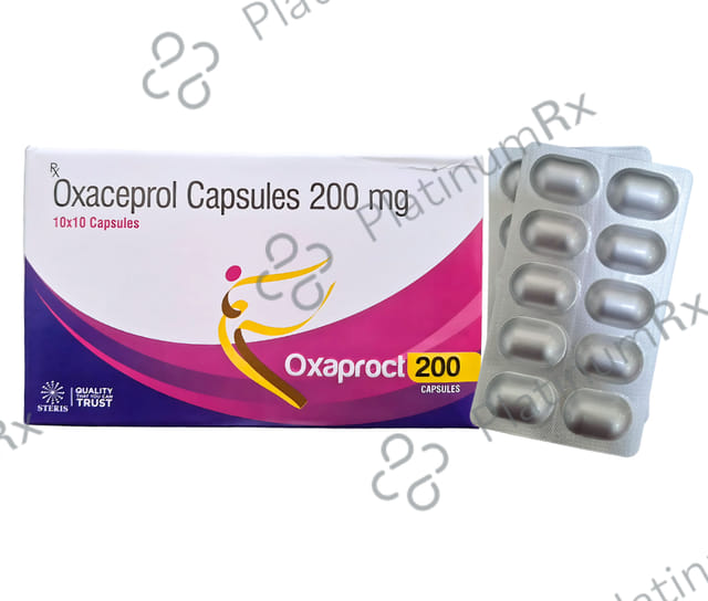 Oxaproct 200mg Capsule 10s