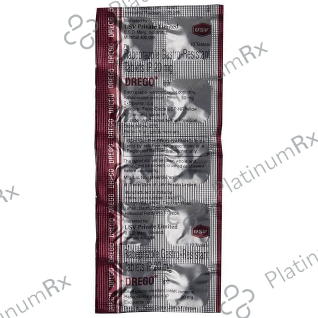 Drego 20mg Tablet 10s