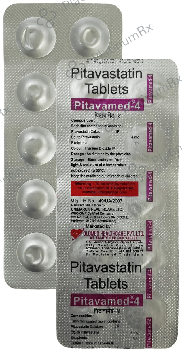 Pitavamed 4mg Tablet