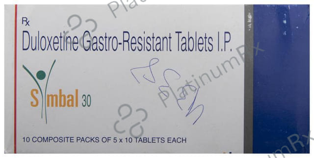 Symbal 30mg Tablet 10s