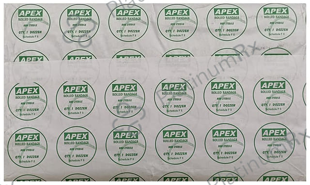 Apex Rolled Bandage 10cm x 3m