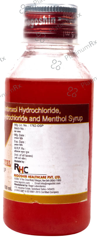 Regoril Total Syrup 100ml