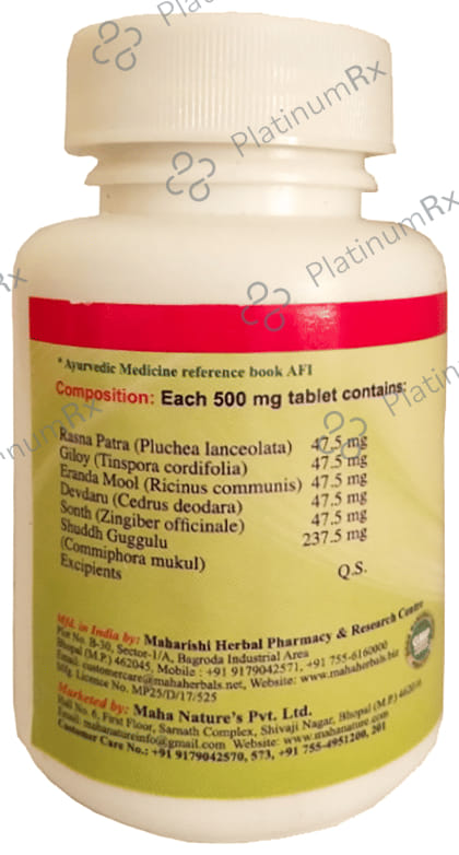 Maha Herbals Rasnadi Guggulu