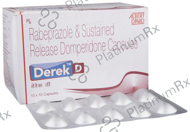 Derek D 30/20mg Capsule SR 10s