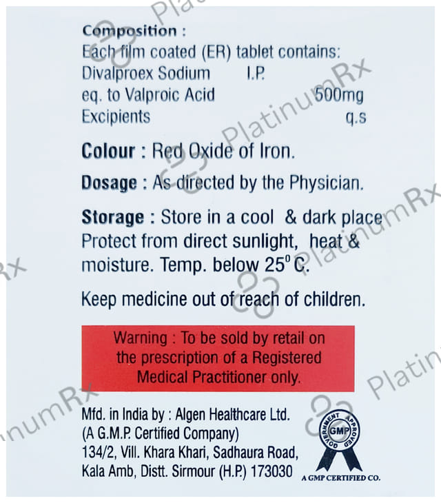 Endival ER 500 Tablet