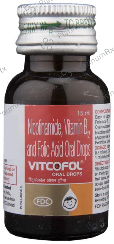 Vitcofol Oral Drops 15ml
