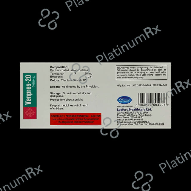 Venpres 20 Tablet