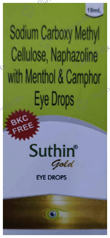 Suthin Gold Eye Drop BKC Free 10ml