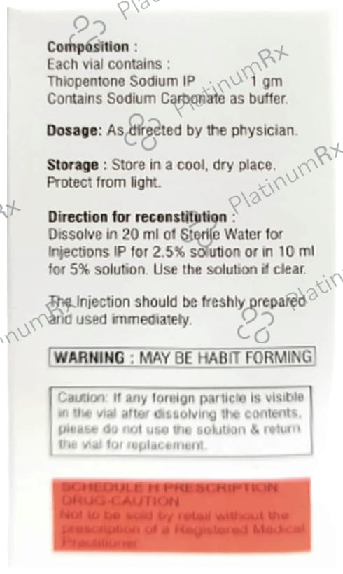 Ithiofast 1000mg Injection 1s