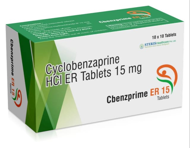 Cbenzprime 15mg Tablet ER 10s