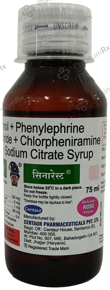 Sinarest Syrup 75ml