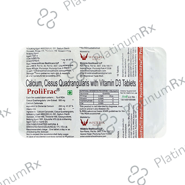 Prolifrac Tablet 10s