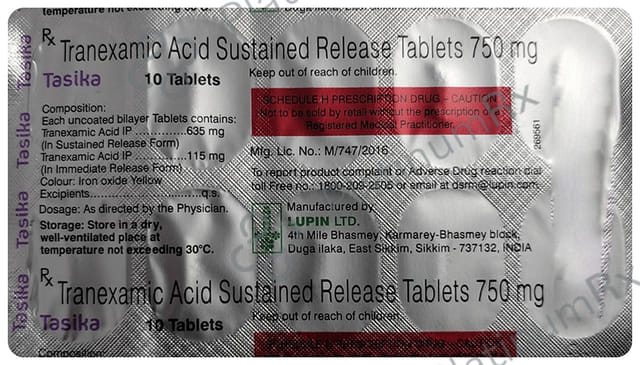 Tasika 750mg Tablet SR 10s