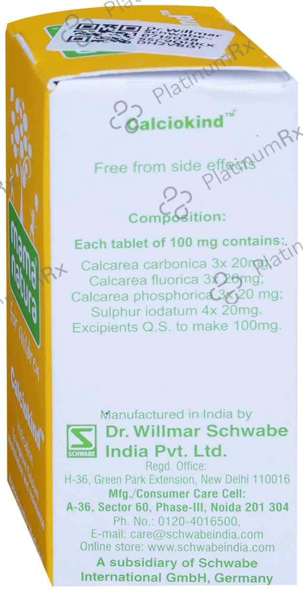 Dr Willmar Schwabe India Calciokind Tablet
