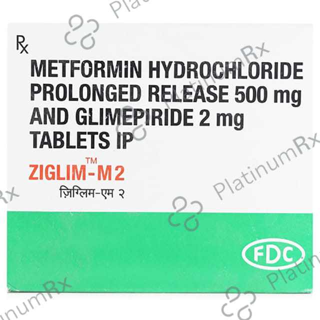 Ziglim M 2/500mg Tablet PR 10s