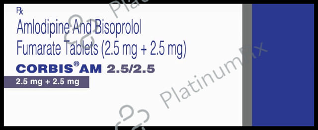 Corbis AM 2.5/2.5mg Tablet