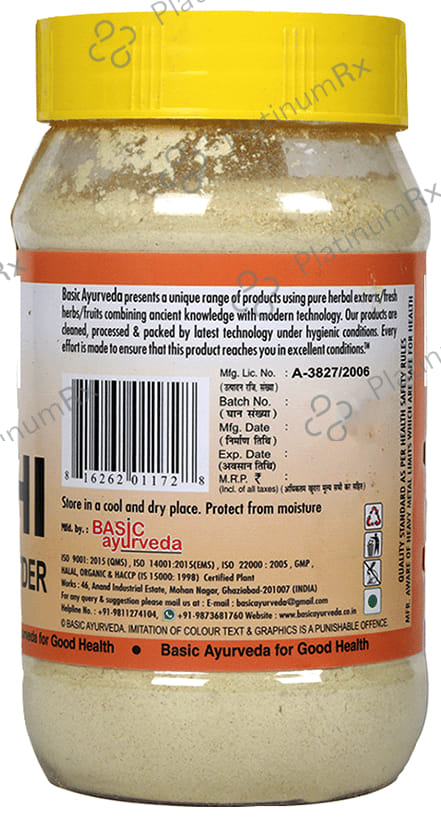 Basic Ayurveda Methi Powder 200 gm