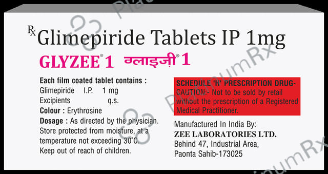 Glyzee 1mg Tablet 30s