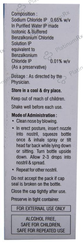 Maxtra S 0.65% Nasal Solution 20ml