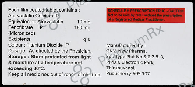 Remetor F 10/160mg Tablet 10s