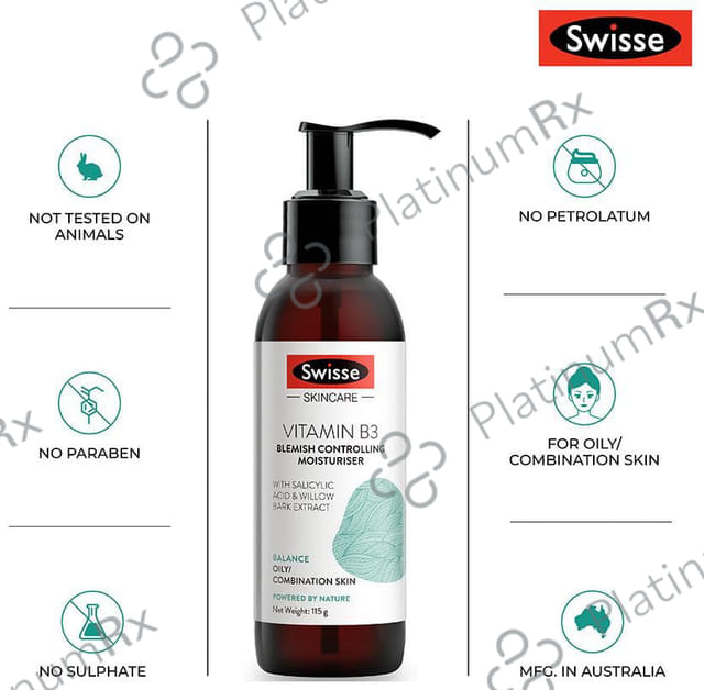Swisse Skincare Vitamin B3 Blemish Controlling Moisturiser