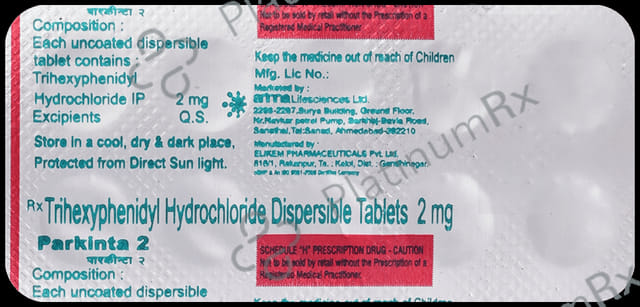 Parkinta 2mg Tablet