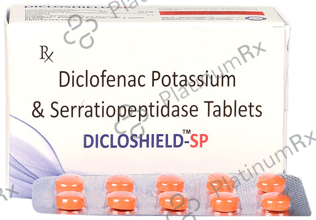 Dicloshield SP 50/10mg Tablet 10s