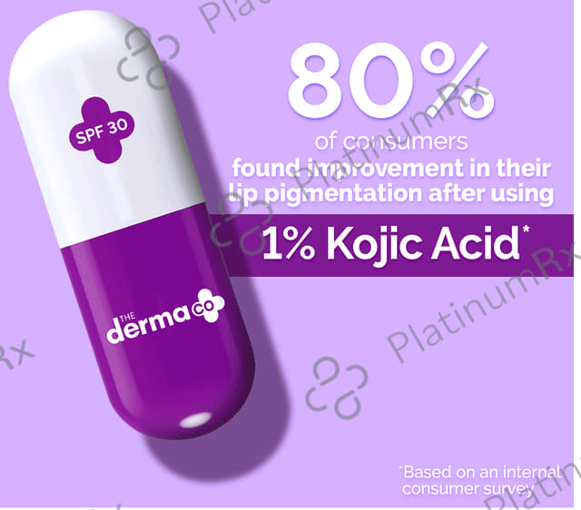 The Derma Co 1% kojic Acid Lip SPF 30 Balm 4gm